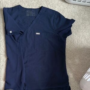 Women's FIGS navy Catarina